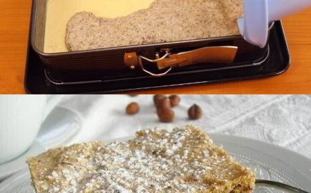 omas Nuss Schnitten, ein altes Familien-Rezept