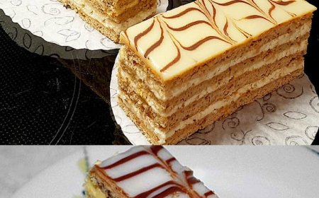 esterházy Schnitten in wenigen Minuten