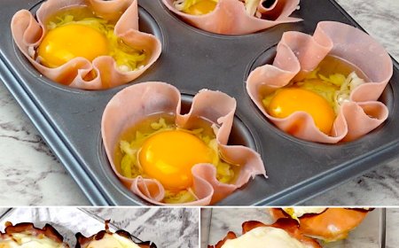 Schinken- und Eierbecher: das schnelle und leckere Vorspeisenrezept, das Sie lieben werden