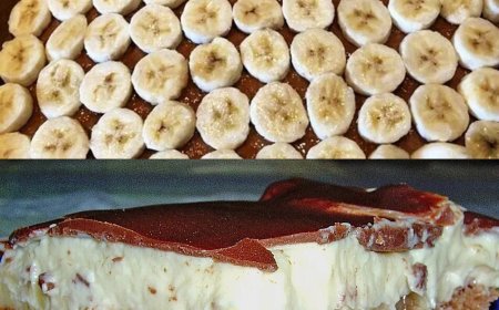 leckerer Bananenkuchen vom Blech, wooow unfassbar einfach