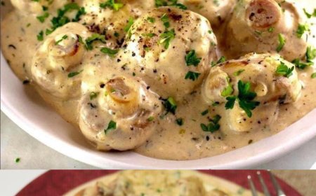 knoblauchpilze in Parmesankäse so einfach sooo LECKER