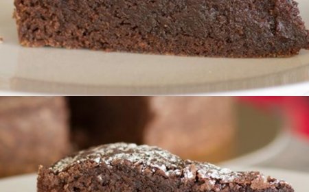 Für diesen leckeren Schokokuchen brauchen Sie nur drei Zutaten und nicht viel Zeit