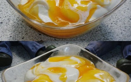 Joghurt-Maracuja leckeres Nachspeise