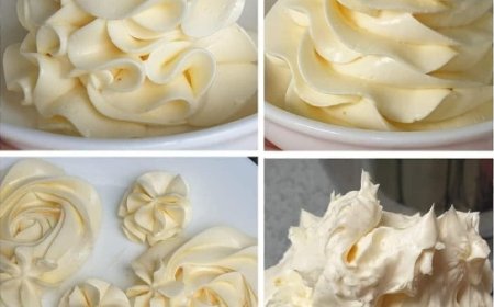 Perfektes Buttercreme Rezept, das an Ihrem Kuchen haftet, ohne abzufallen