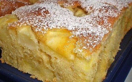 Blitzschneller saftiger Apfelkuchen der immer gelingt