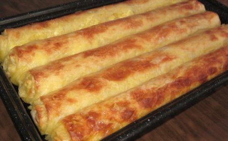 Blätterteig Schinken Käse Stangen lecker