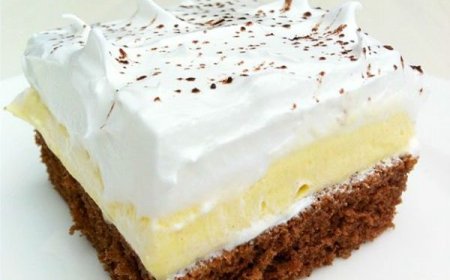 Vanillecreme Kuchen ohne Backen
