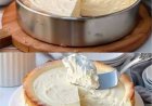 Jedes stück zerfällt im Mund, Quarkkuchen ohne Boden in 5 Minuten