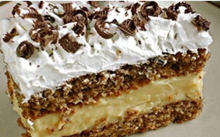 Unvergessliche Nuss-Cremeschnitten aus Ungarn