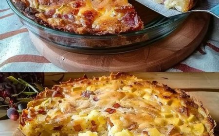 Bodenloser Zwiebelkuchen