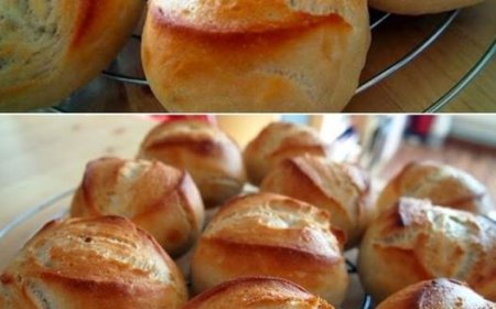 Einfache, aber köstliche DDR-Brötchen