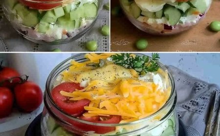 Der Beste Salat Überhaupt: Übernacht-Salat, Lecker Und Super Zum Vorbereiten