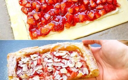 Erdbeertarte: das Rezept für ein köstliches Blätterteig-Dessert