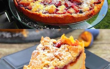 Saftiger Zwetschgenkuchen mit Zimtstreuseln und Quark-Öl-Teig