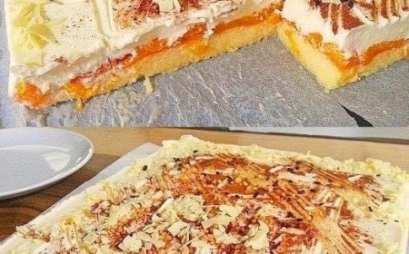 Der einfachste Kuchen der Welt! - Biskuit Mandarinenkuchen vom Blech, Weltklasse!!
