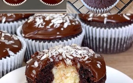 Fudgy Chocolate Muffin: das Rezept für einen köstlichen Leckerbissen, dem Sie nicht widerstehen können