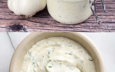 knoblauch joghurtsose passt zu allem