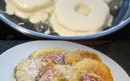 Apfelringe im teigmantel apfelküchle