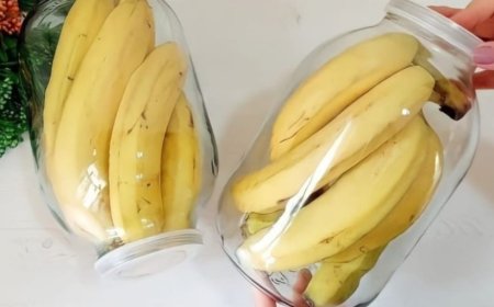 Keine faulen und schwarzen Bananen mehr nach ein paar Tagen: Mit dieser Methode halten sie 2 Jahre