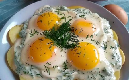 Eier In Dillsoße Mit Kartoffeln