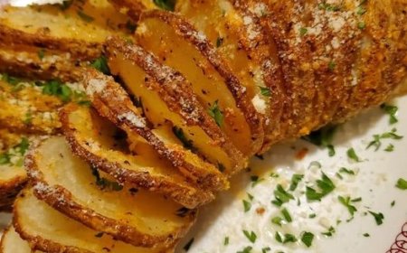 Gebackene Kartoffel Scheiben