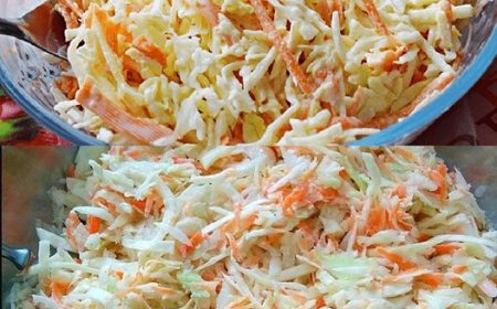 Amerikanischer Krautsalat der süchtig macht