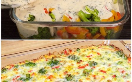 Brokkoli Käse Auflauf 100x besser als Fleisch soo lecker