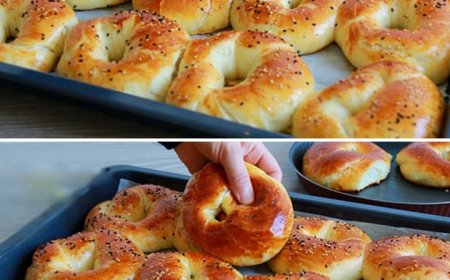 Gefüllte Acma mit Käse türkische Brötchen