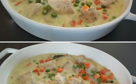 Hühnerfrikassee Das Rezept lässt sich gut vorbereiten