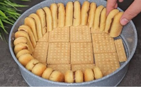 Kein Ofen! Bereiten Sie dieses Dessert mit Vanille und Keksen zu