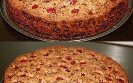 LECKER Schoko Kirsch Kuchen