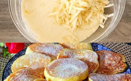 Die backe ich fast jede Woche, Omas Apfelküchle in 3 Minuten gezaubert