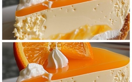 Orangencreamsicle-Käsekuchen