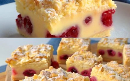 Kirschkuchen mit Streuseln und Vanillepudding: Ein Lieblingsrezept