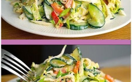 Gurkensalat mit Chinakohl zum Abnehmen