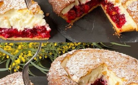 Unwiderstehlicher Joghurt-Kirschkuchen
