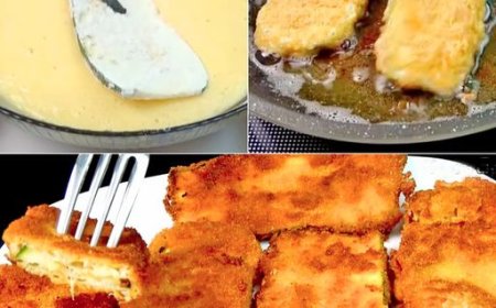 Zucchinischnitzel: das Rezept für den leckeren zweiten Gang