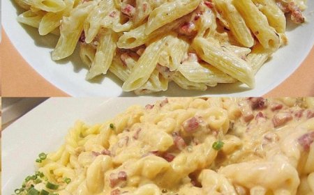 Das wirst Du lieben, Schmand – Schinken Nudeln sowas von lecker