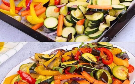 Gebackenes Gemüse: das Rezept für eine farbenfrohe, leckere und einfach zuzubereitende Beilage
