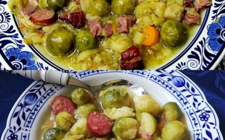Rosenkohl Eintopf, sehr lecker und Gesund