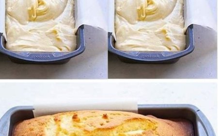 Quark Rührkuchen in 3 Minuten im Ofen