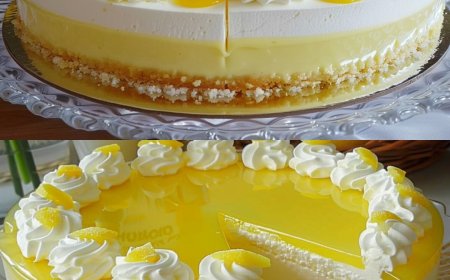 Zitronen – Joghurt – Torte