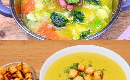 Magenberuhigende Gemüsesuppe