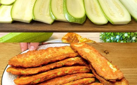 Knusprige Parmesan-Zucchini-Pommes