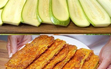 Panierte Zucchini-Scheiben mit Parmesan für jeden Tag 10 Minuten