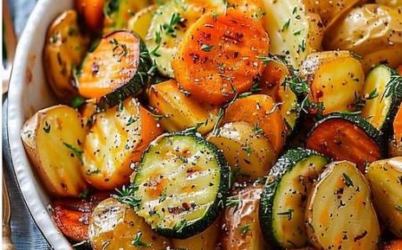 Kartoffel-Karotten-Zucchini-Pfanne