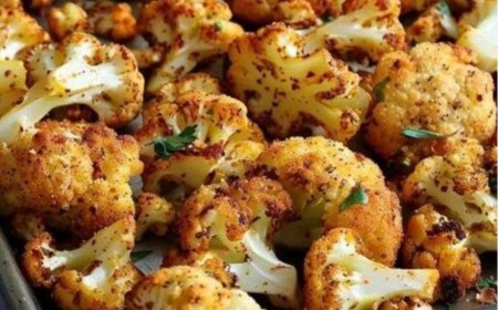 Knuspriger Blumenkohl mit Reibekäse und 20 Minuten Backzeit
