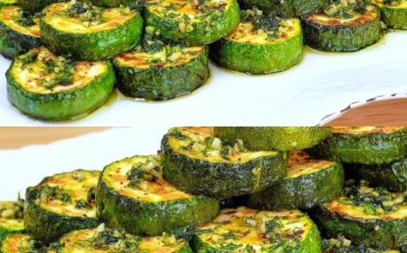Ohh mensch Ich habe noch nie so leckere Zucchini gegessen