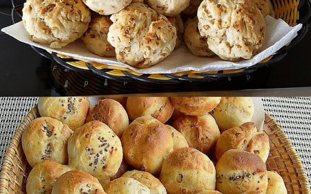 Enfach Klasse, Zwiebelbrötchen in 10 Minuten