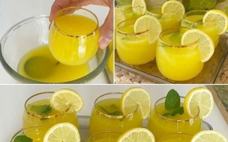 Amerikanische Zitronenlimonade, super lecker